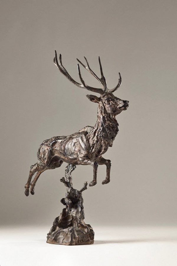 Kasper-sculpteur-_Cerf_-bronze