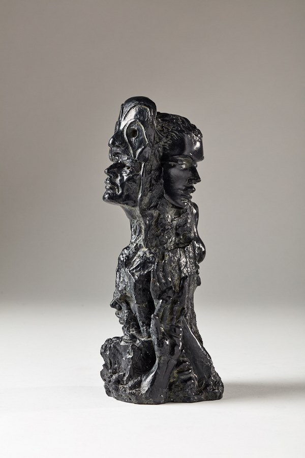Kasper sculpteur _Comédia_ bronze