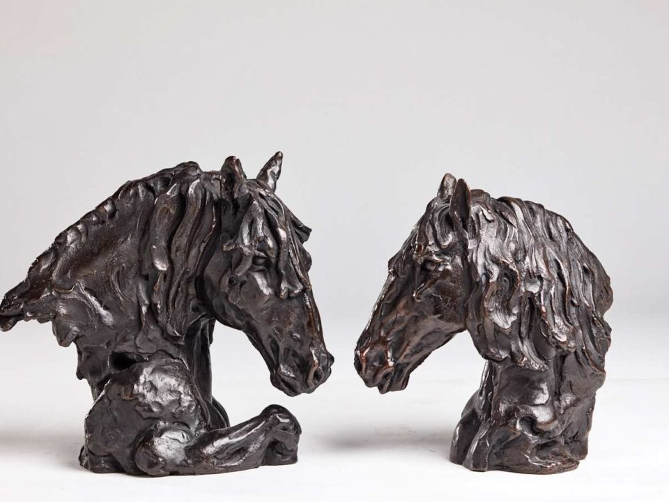 Kasper sculpteur _Duo_ bronze
