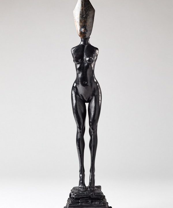 Kasper sculpteur _Femme plume