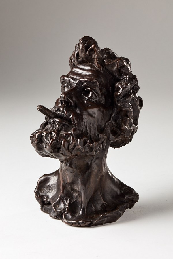 Kasper sculpteur _Fumeur_ bronze