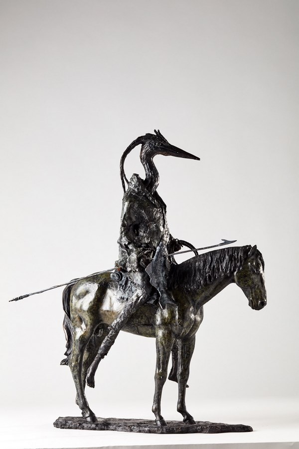 Kasper sculpteur _Le chasseur_ bronze