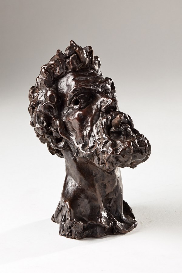 Kasper sculpteur _Le fumeur_ bronze