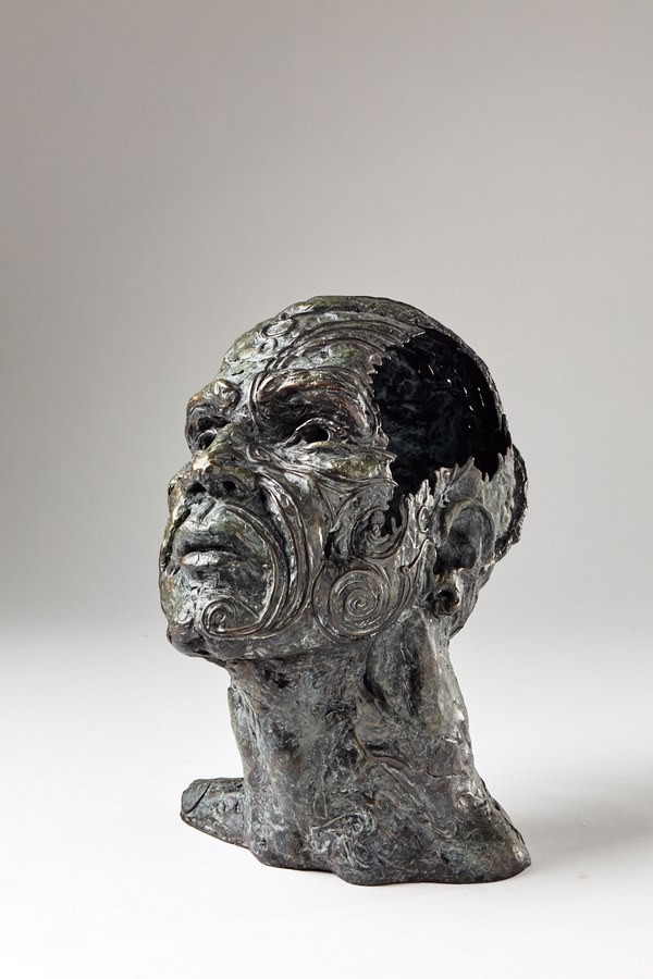 Kasper sculpteur _Maoris_ bronze