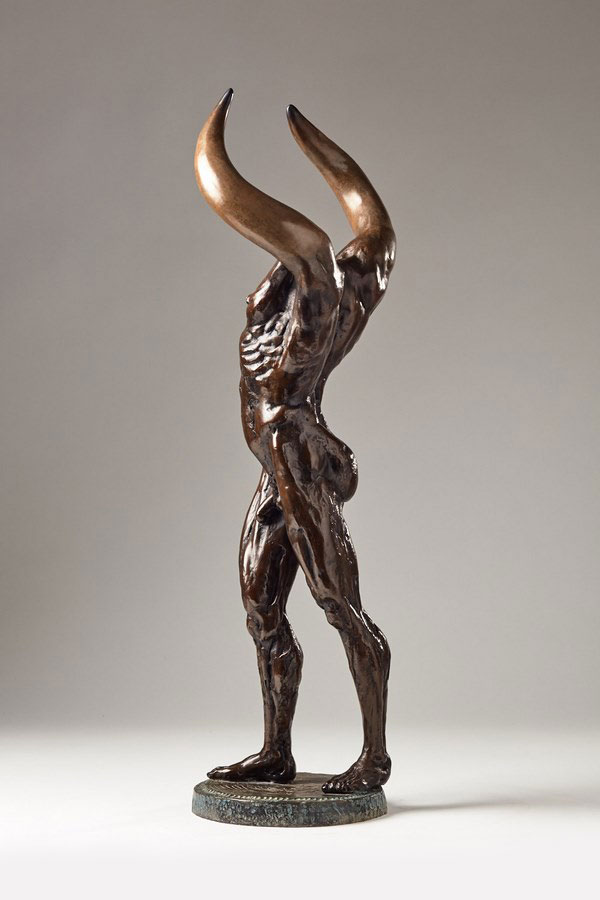 Kasper-sculpteur-_Minotaure_-bronze