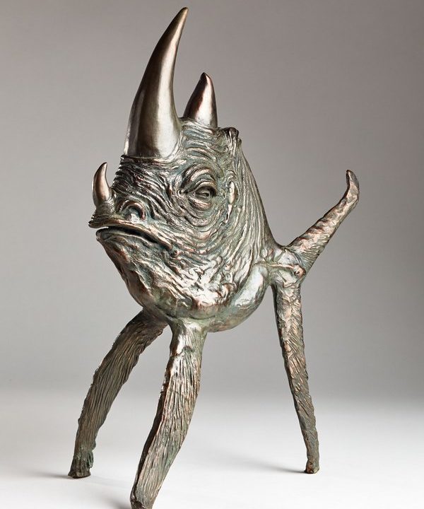 Kasper sculpteur _Rhinofish_ bronze