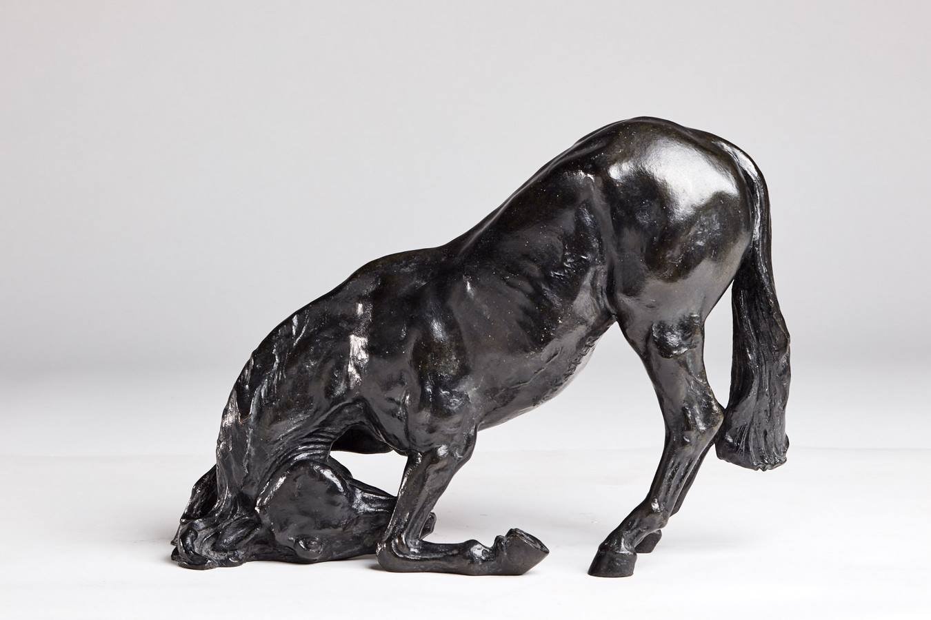 Kasper sculpteur _Salut_ bronze